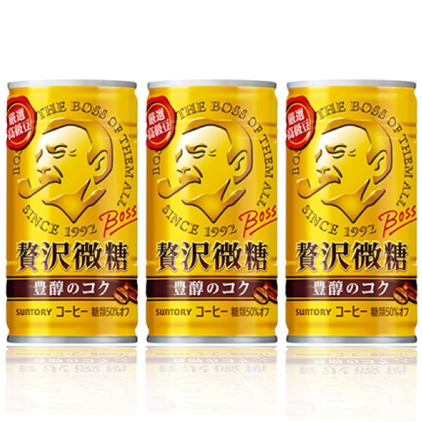 【セール】「90本」ボス　贅沢微糖　缶　185g　30本　3箱　サントリー　BOSS 5,551円