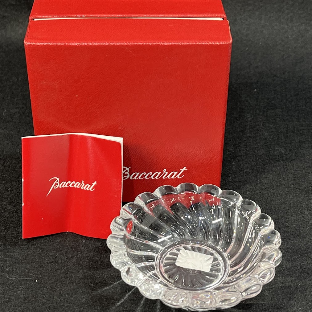 【中古】[バカラ] Baccarat ボリュート トレイ アッシュトレイ 灰皿 1712520 【並行輸入品】【送料無料】
