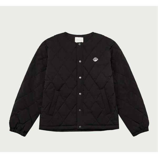 [モダインチョン]ポリコアダイヤモンドキルティングジャンパー_ブラック10540-010-812-69-100_IC