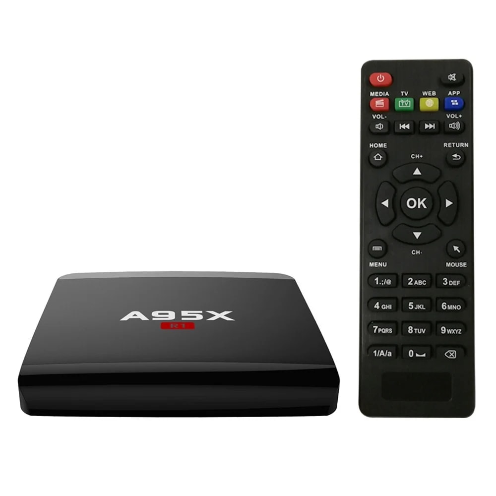 A95X R1スマートアンドロイド7.1.2テレビボックスAmlogic S905W 2GB / 16GB