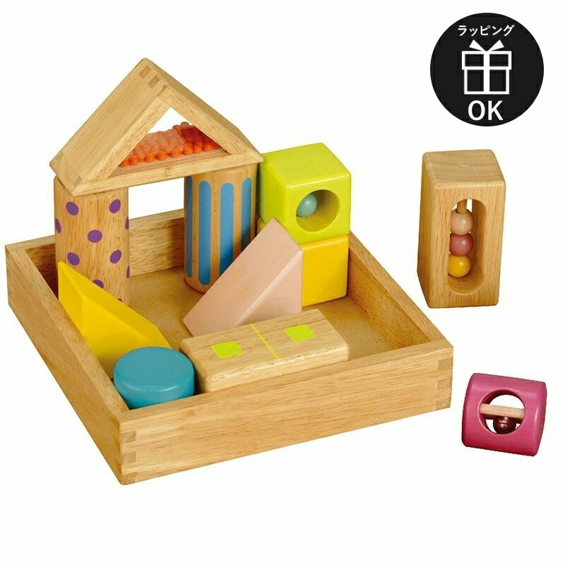 木製 積み木 音いっぱいつみき エドインター 木のおもちゃ つみき 出産祝い