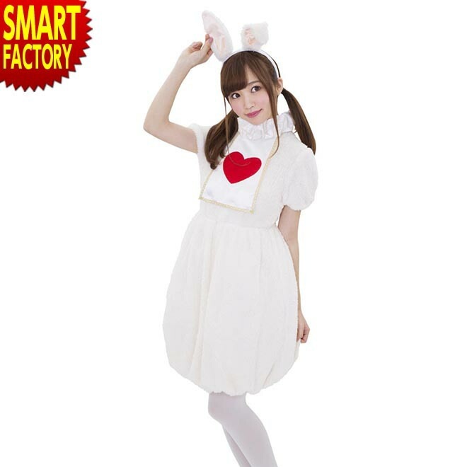 ハロウィン コスプレ フラッフィー バニーガール うさぎ アニマル 動物 ふわふわ ふわもこ コスプレ コスチューム レディース 女性 衣装 仮装 ハロウィーン