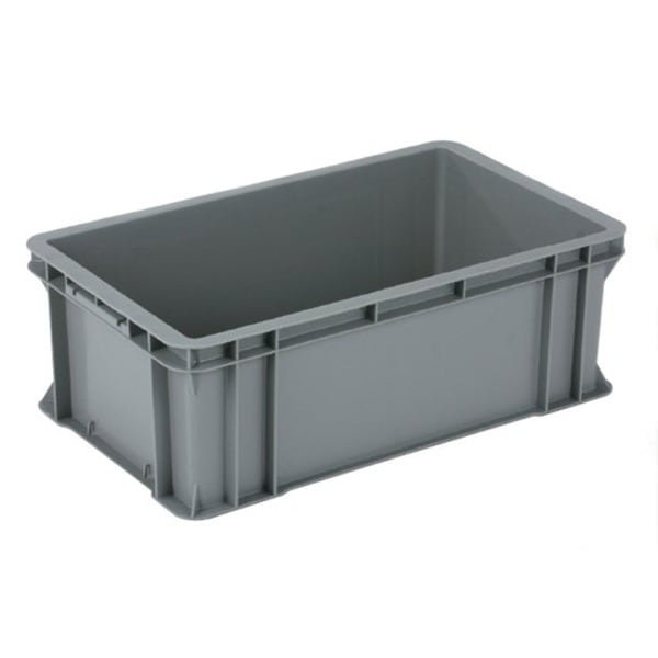 (5個セット) RBコンテナー/コンテナボックス (38L グレー) RB-41 岐阜プラスチック工業