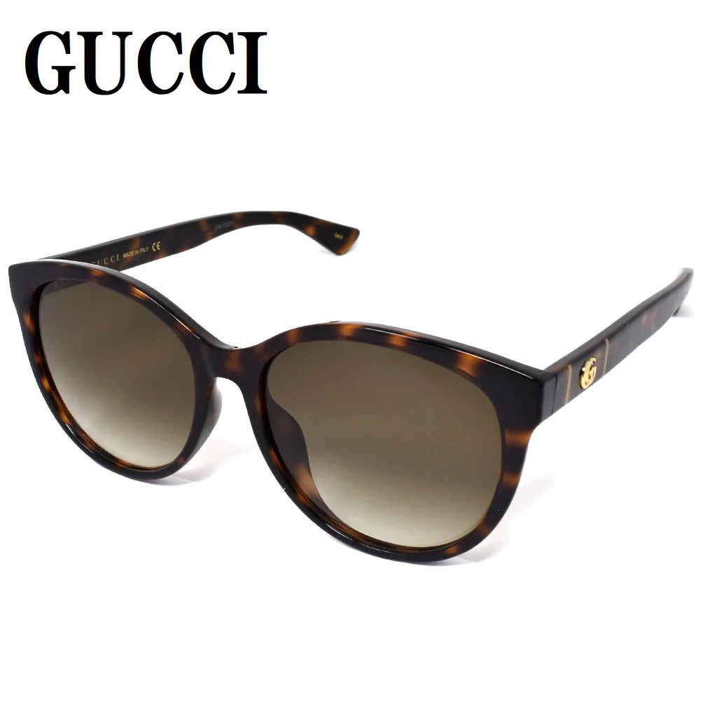 国内正規品 GUCCI SUNGLASSES ASIAN FIT GG0636SK 002 56 BROWN HAVANA グッチ サングラス アジアンフィット アイウェア メガネ 眼鏡 UVカット