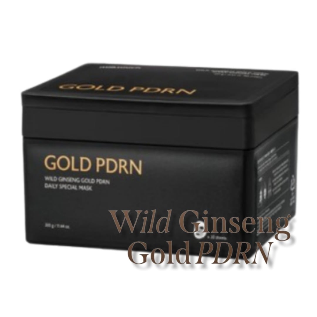 [ヒョクpick] 山参 ゴールド PDRN デイリースペシャルマスク 30枚/肌の弾力/マスクパック/1日1パック/韓国コスメ