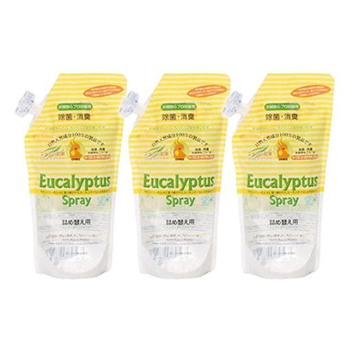 オーブス ユーカリプタススプレー 詰替え用 600ML×3袋セット