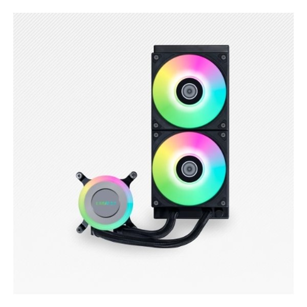 水冷式CPUクーラー GALAHADII Lite 240R 3800RPM/RGBバージョン/ブラック GA2L24RB