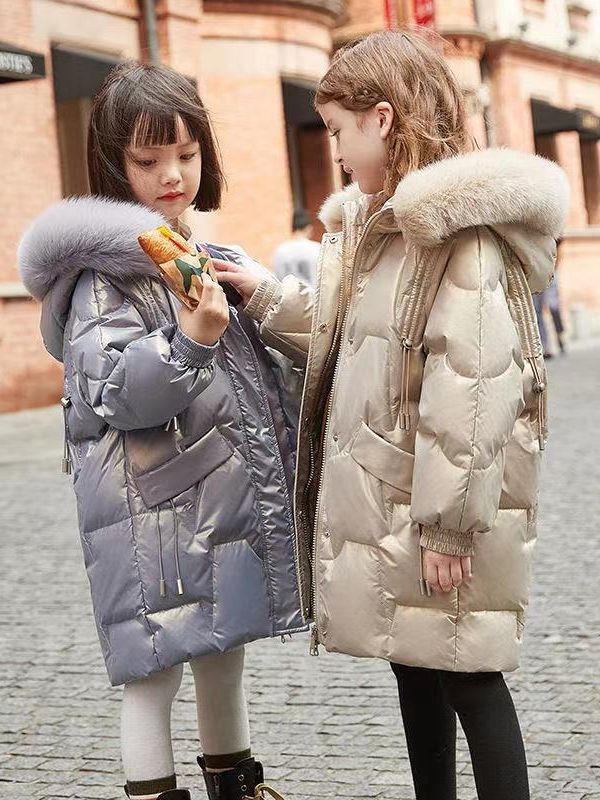 女の子 冬 中綿コート厚手 防水 児童 ウォーム 防寒 アウター