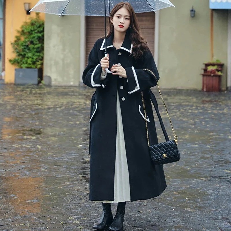 【急速出荷!】ジャケット春トレンチコートキルティングアウター 人気アウタ一大人っぽチェスターコート ラシャ 百掛け オールマッチ 開き襟　フリ一スで決まり 4,840円