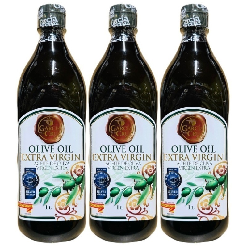 ガルシア エキストラバージン オリーブオイル 1000ml 3個セット
