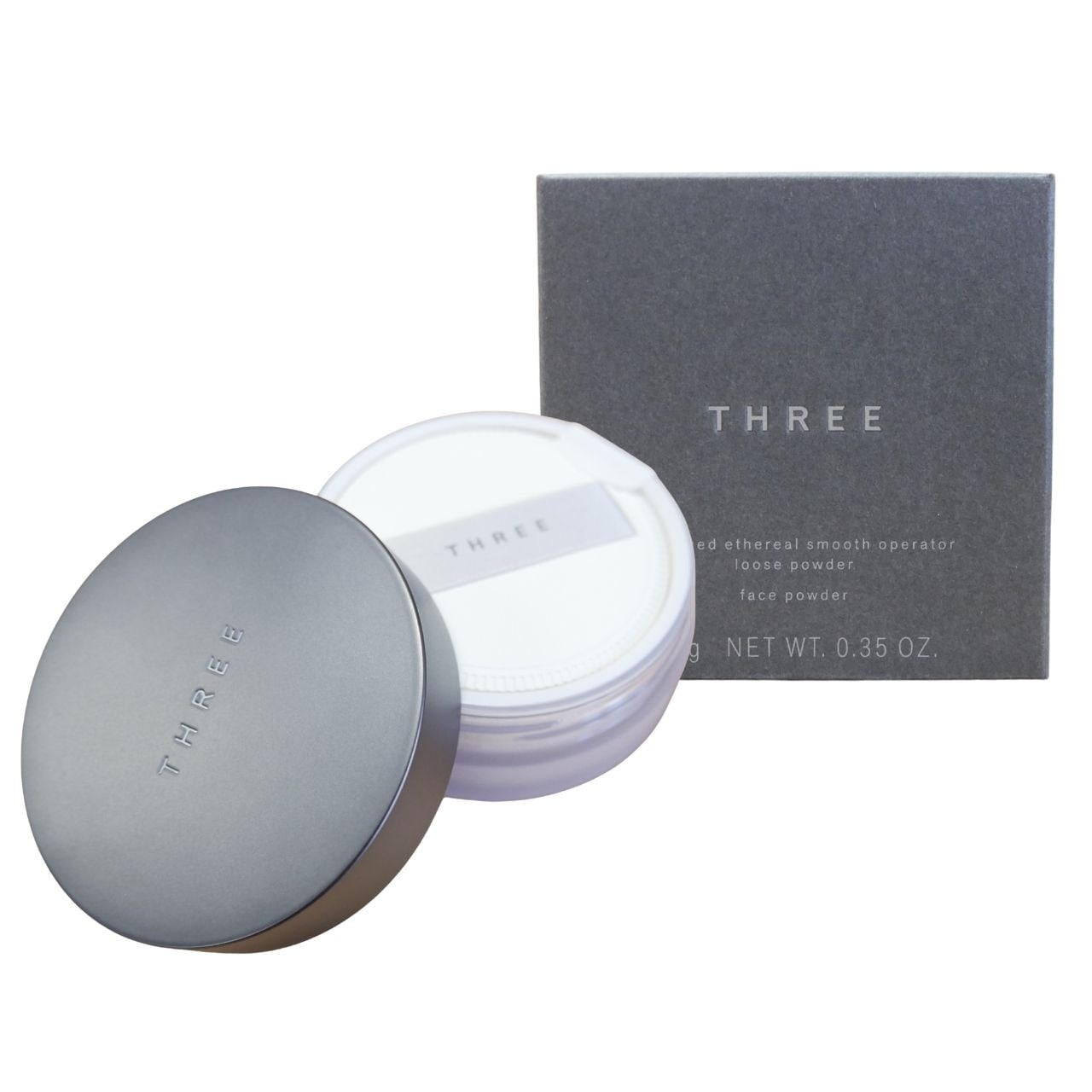 THREE アドバンスドエシリアルスムースオペレーター ルースパウダー 01 スムースマット 02 グローマット フェイス パウダー
