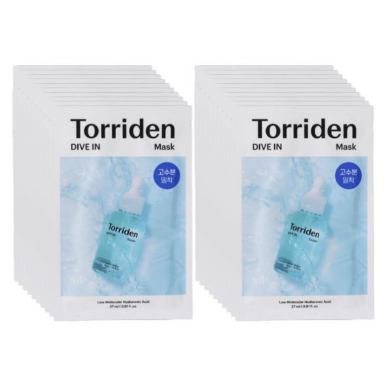 ダイブイン 低分子 ヒアルロン酸 マスク 27ml x 20EA