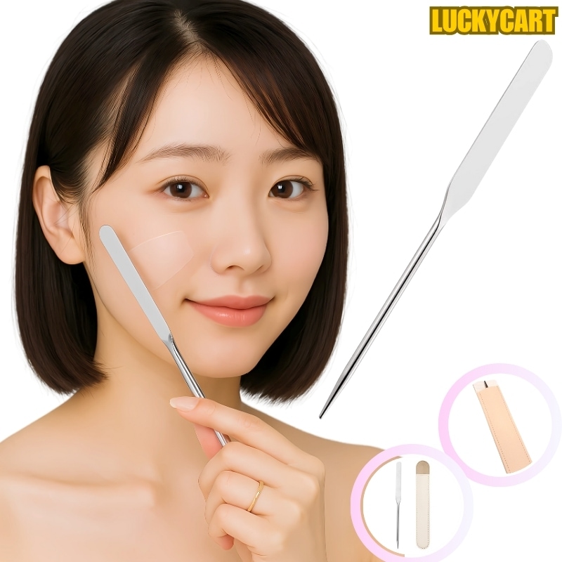 スパチュラ ファンデーション 販売実績多数 SNSで人気 追跡番号付き必着保証 収納ケース付き メイクアップスパチュラ