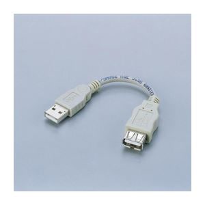 (まとめ)エレコム USB2.0スイングケーブル USB-SEA01(×5セット)