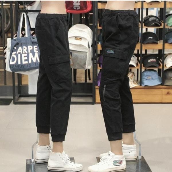 JEEP 男女兼用 ポケットディテール カーゴパンツ ジョガーパンツ (GL4PTU741)__A GL4PTU741_
