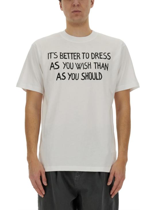MOSCHINO Men T-Shirts 07160241 1001 WHITE