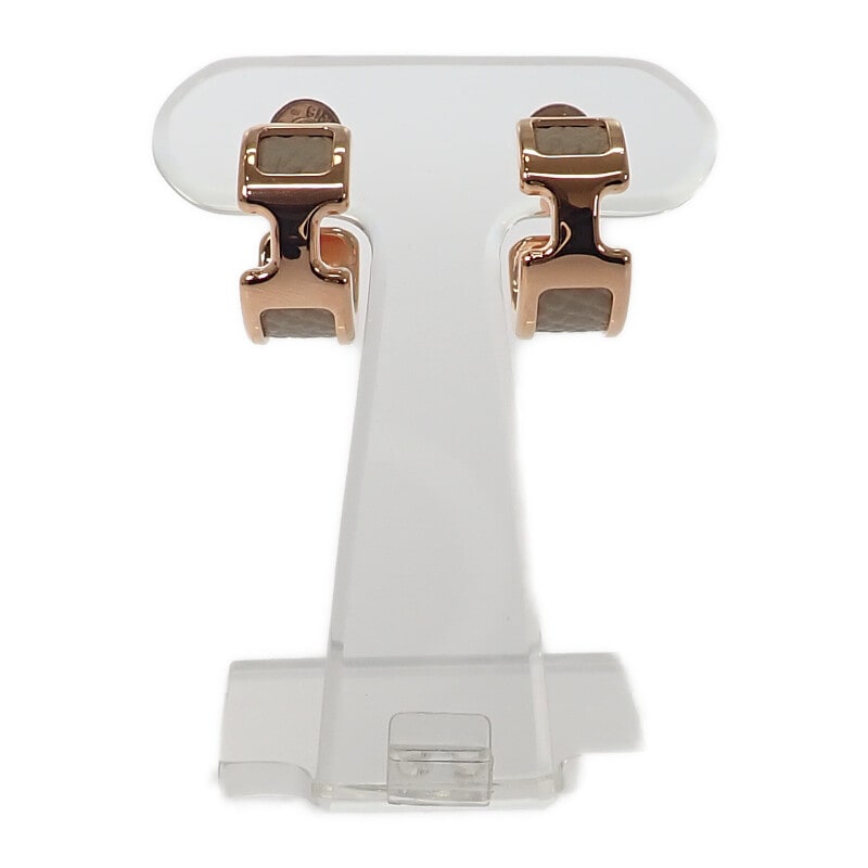 オランプPM ピアス メタル ヴォーエプソン エトゥープ レディース 美品【Aランク】