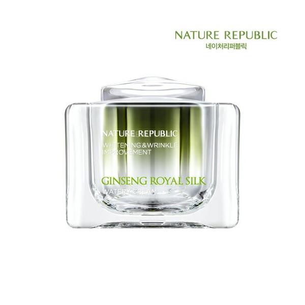【送料無料(北海道東北沖縄離島は別途送料)】Nature Republic(ネイチャーリパブリック) ジンセンロイヤルシルクウォータリークリーム（GINSENG ROYAL SIL