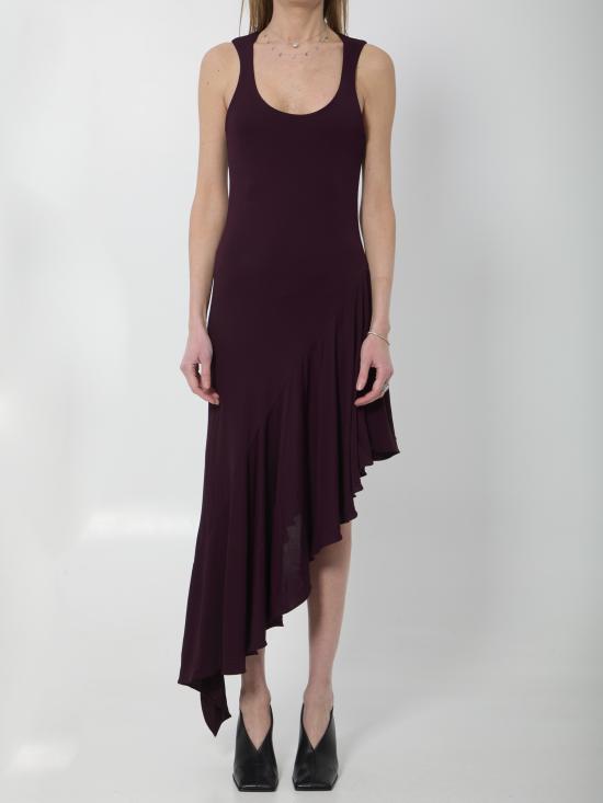 ALAIA Women Mid Skirts AA9R3005J090C BORDEAUX