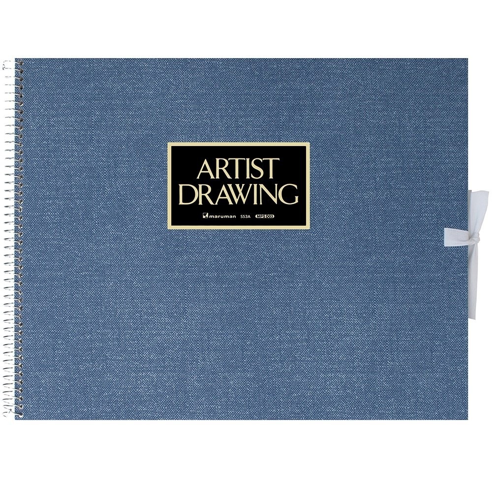 （まとめ買い）スケッチブック アーチストメダリオン F3 特厚口 20枚 ブルー S53A-02 [x5]