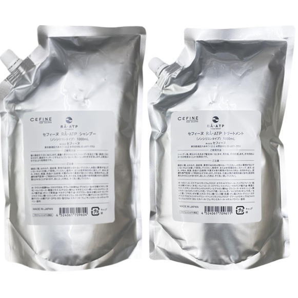 【送料無料】 セフィーヌ ／ ＲＡ・ＡＴＰ（ラ・エーティーピー）シャンプー　1000ml ＆ トリートメント 1000ml 【詰替セット】／ サロン専売品 9,346円
