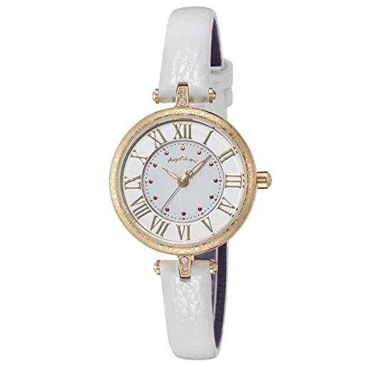 [エンジェルハート] 腕時計 聖闘士星矢 コラボ サオリモデル ホワイト 文字盤 ステンレススチール ミネラルガラス ソーラークォーツ SOLAR QUARTZ 29MM 正規保証 WATCH GR2