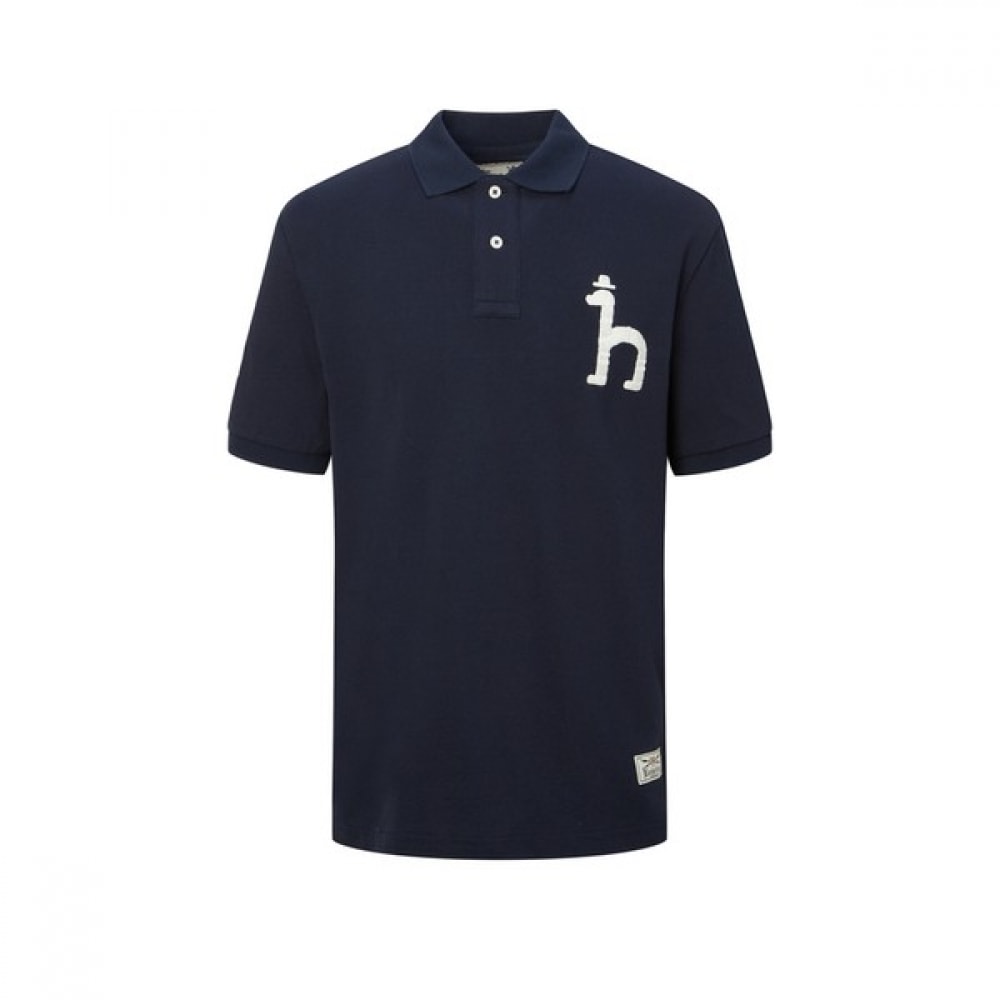 [ヘッジス] 25SS ネイビービッグパピーグラフィックピケ T シャツ HZTS5B052N2 15,477円