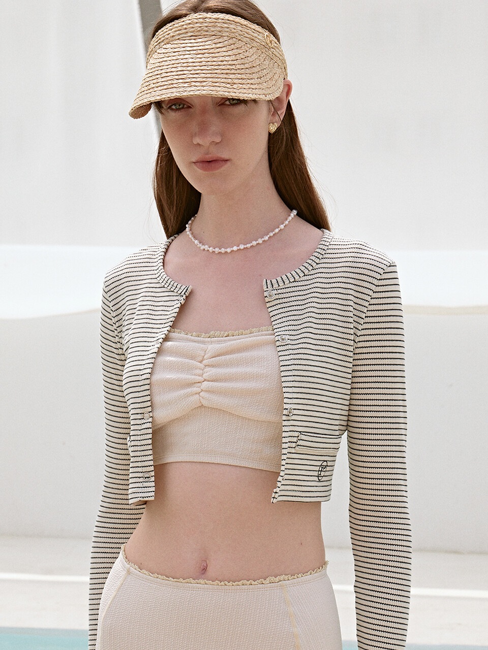 ロラローラストライビーチカーダントアイボリー