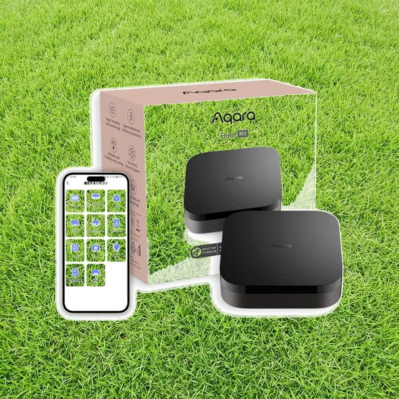 Aqara スマートリモコン M3ハブ Matter対応 赤外線家電 アカラ Alexa対応 リモコン操作 HomeKit Google Home Siri対応 遠隔操作 アラーム警報 スケジュール設