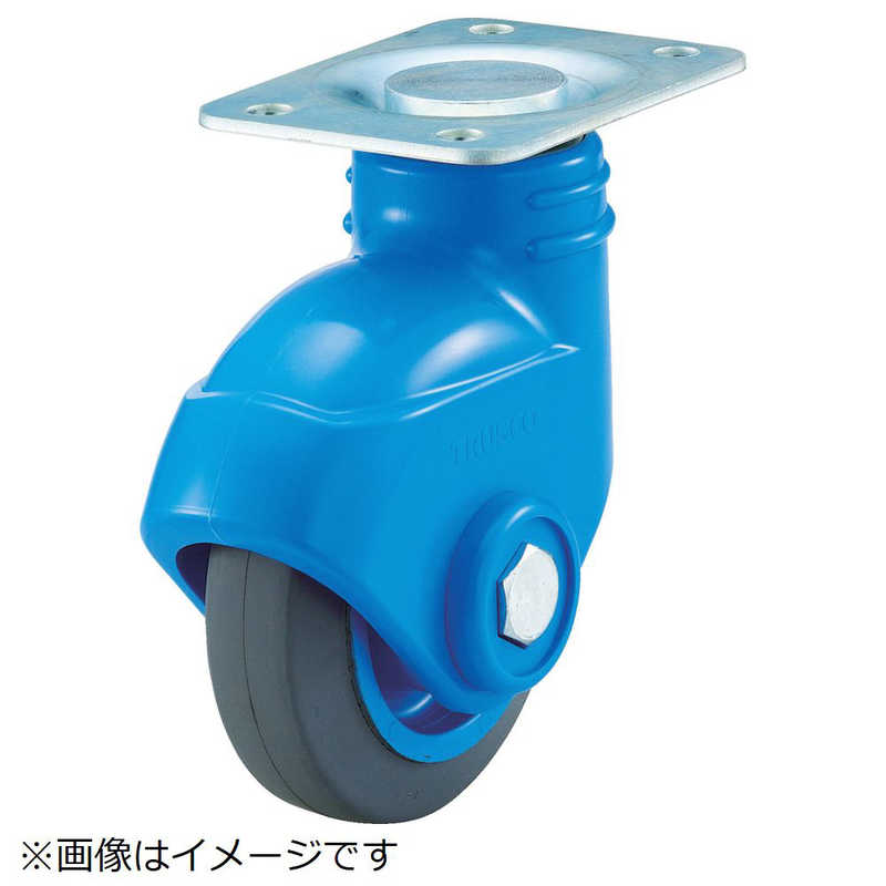 トラスコ中山　グランカート用 自在キャスターφ130 帯電防止性ウレタン車　TYPMS130UWE