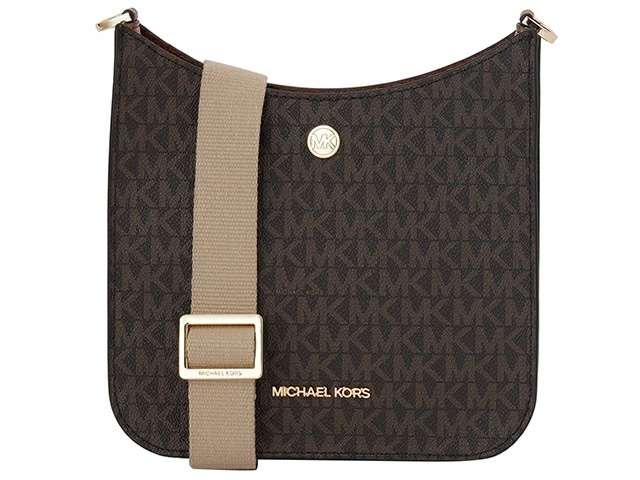マイケルコース ショルダーバッグ アウトレット ブラウン シグネチャー MICHAEL KORS 35s1g7bm1b-brown