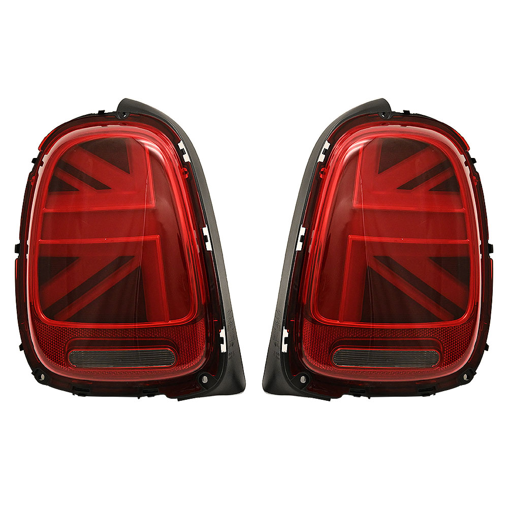 MINI F55 F56 F57 前期用 ユニオンジャック LEDテールランプ シーケンシャル レッド 後期ルック テールライト カスタム パーツ