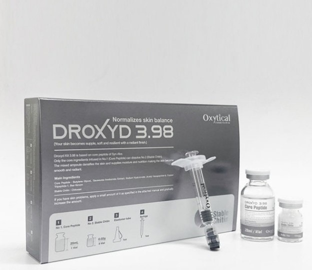 oxytical droxyd 3.98 アンプルセットでお肌にやさしいエッセンス