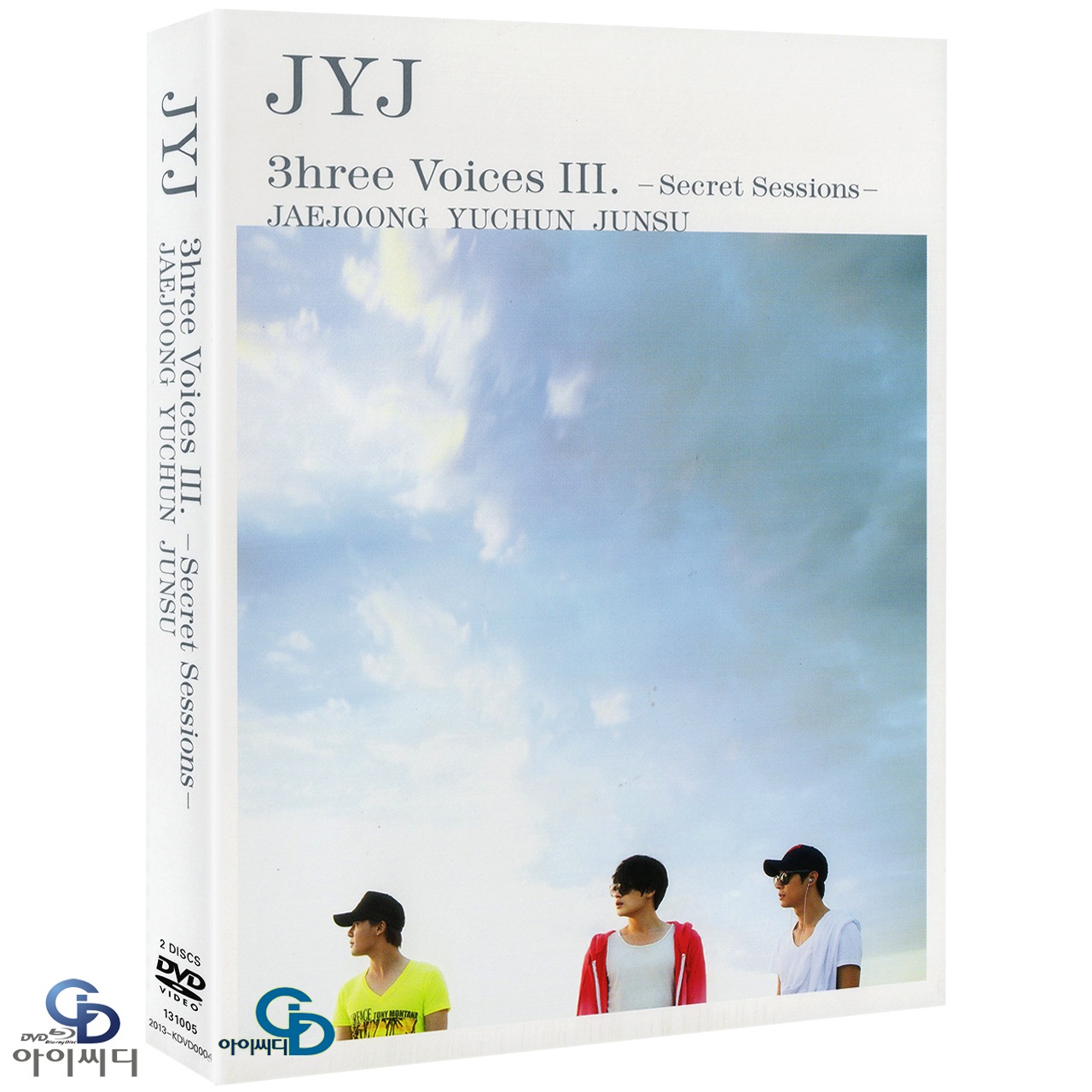[DVD] JYJ - JYJ 3hree Voices 秘密セッション (2Disc+ポスター)