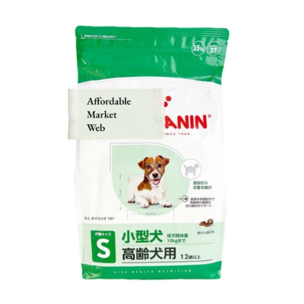 ロイヤルカナン ミニエイジング12+ 犬用 3.5kg 1個 小型高齢犬専用 ＆ オリジナルウェットティッシュ (3.5kg 1個)