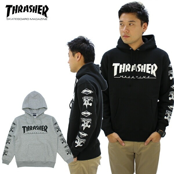 スラッシャー MULTI-E HOODIE (TH95159) メンズ プルオーバー パーカー スウェット