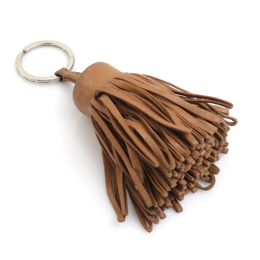 エルメス HERMES キーリング キーホルダー カルメン レザー/メタル ブラウン/シルバー ユニセックス e60125a 7,776円