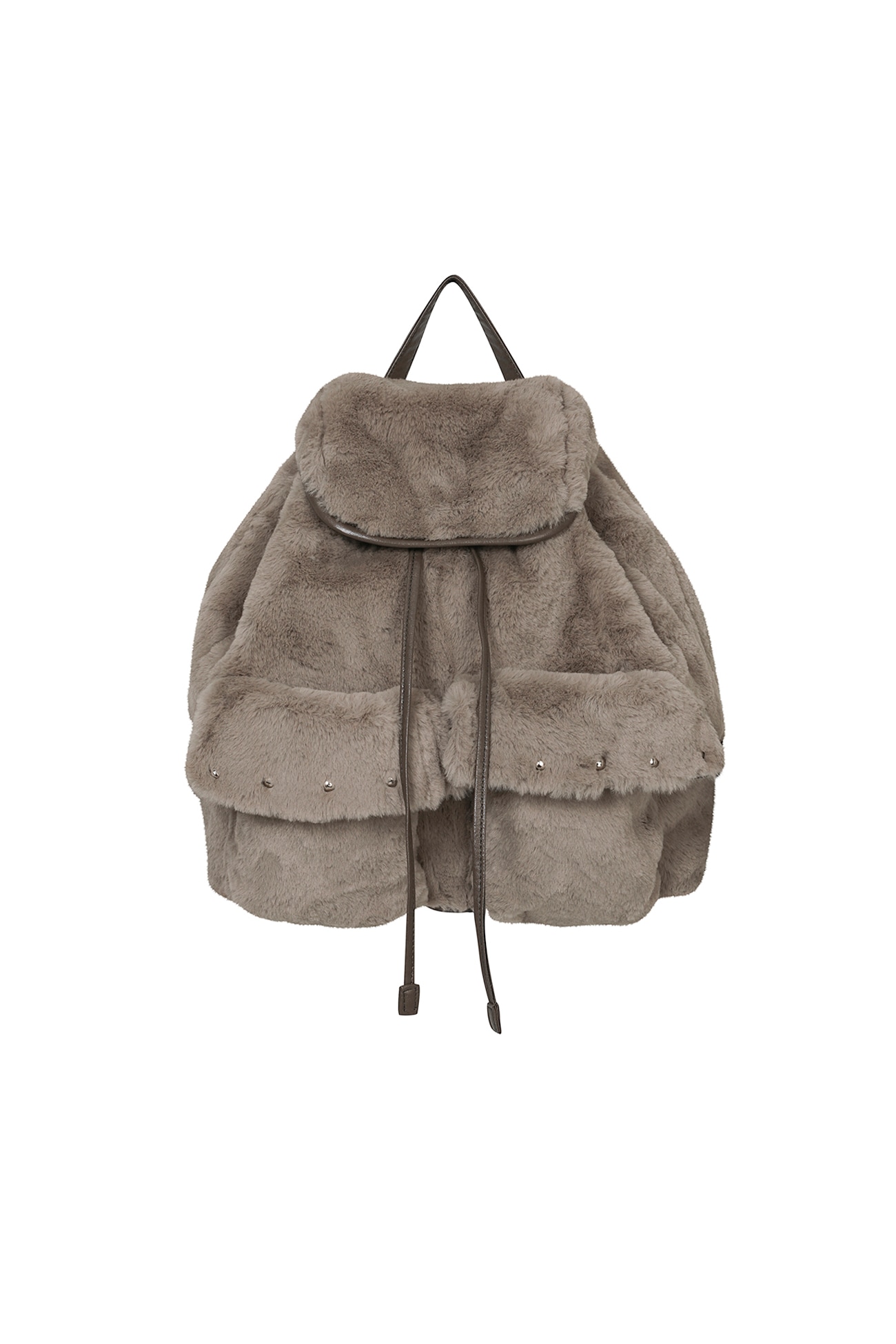【DEINET】POM POM FUR BACKPACK ★韓国人気★ 追跡付 Qoo10] DEINET 【DEINET】 POM POM FUR : バッグ・雑貨