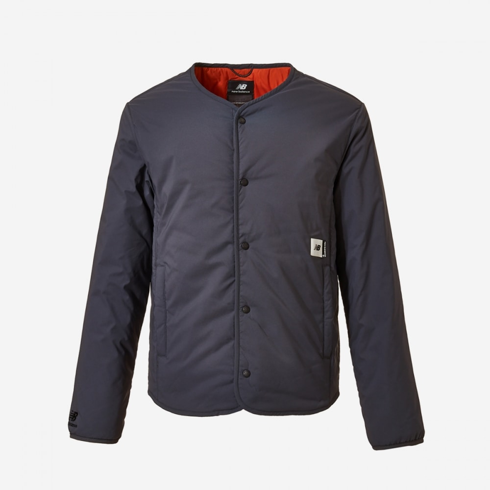 ニューバランスユニ24/7 ライトパッド入りジップアップ NBNQDB1903-(15) グレー