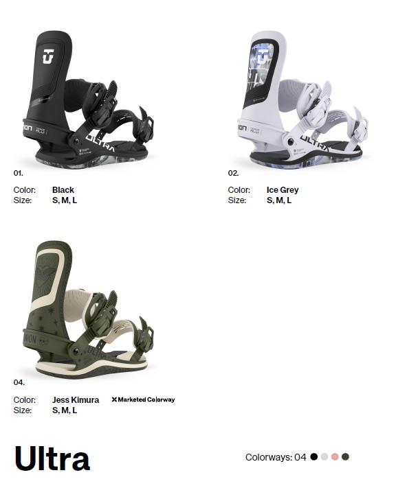 新品未使用 25-26 Union BINDING URTRA WOMEN BLACK Sサイズ 土日祝発送OK 76