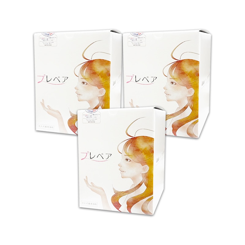 プレペア 1箱 30本入 ×3箱セット 潤滑ゼリー デリケートゾーン 無色無臭 注入式膣潤滑剤 ワンタッチ