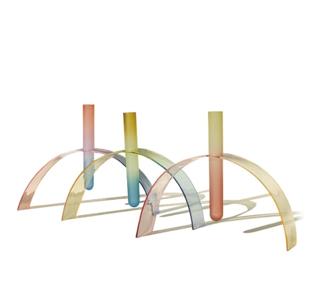 【スタジオリポソ】ベンディング Vase acrylic vase