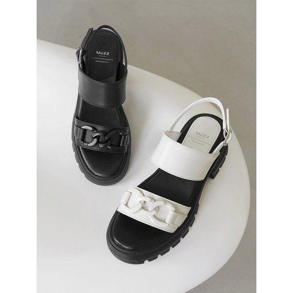 マッツ 女性 チェーン モールド サンダル 7cm LCWW67M426