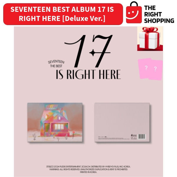 SEVENTEEN BEST ALBUM 17 IS RIGHT HERE [Deluxe Ver.]/フォトカードプレゼント 7,352円