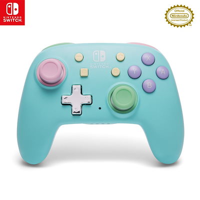 他サイト： PowerA ナノ・エンハンスド・ワイヤレスコントローラー for Nintendo Switch　スプリングドリーム NSGP0347JP-01の商品画像