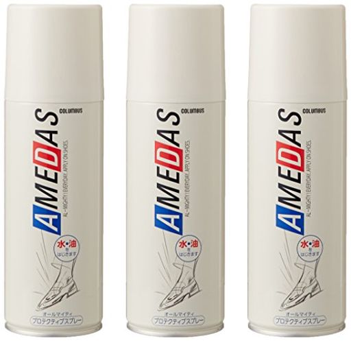 [コロンブス] アメダス防水スプレー 420ml まとめ買い 3本セット 100001 メンズ クリア 420ml×3本セット