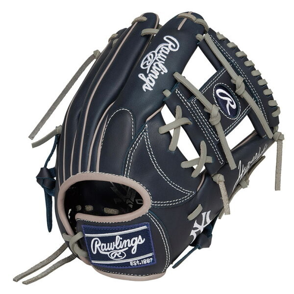 Rawlings ローリングス JR.ハイパーテック MLB N6L NYY GJ5HTMN6L-NYY 少年軟式グラブ