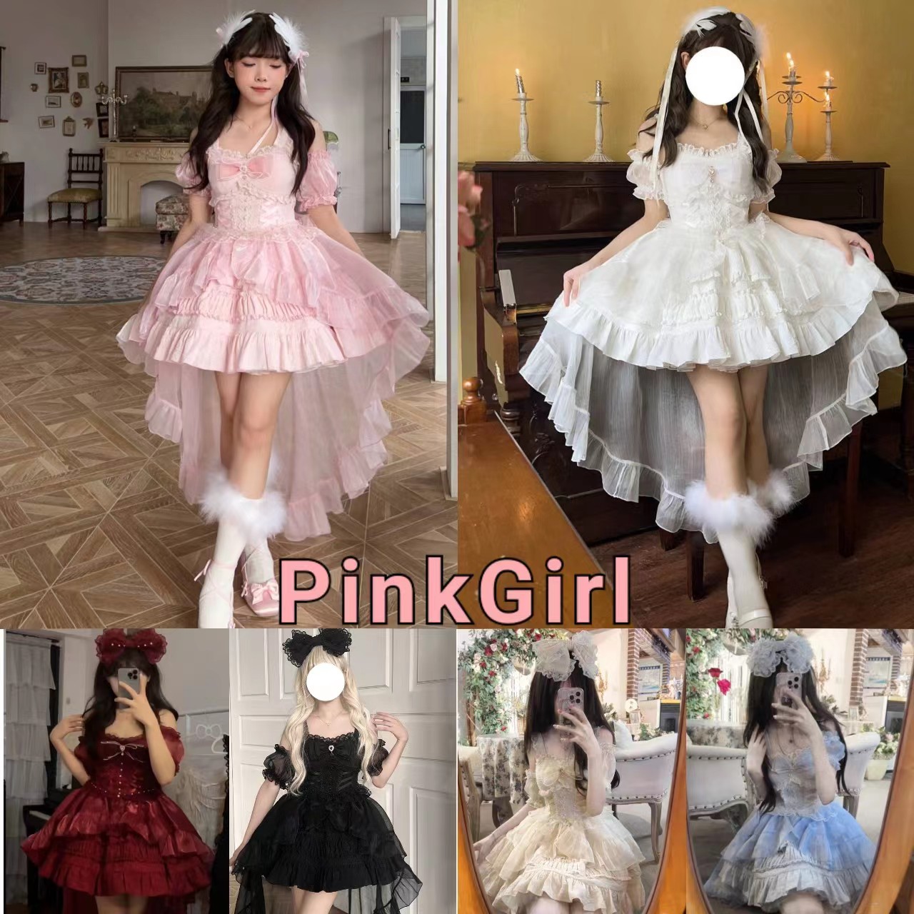 オリジナルデザインロリータ洋装jskキャミソールワンピース