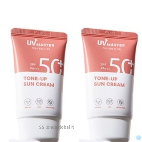 トニモリ UV マスタートーンアップ 日焼け止め SPF50+ 50ml X2個