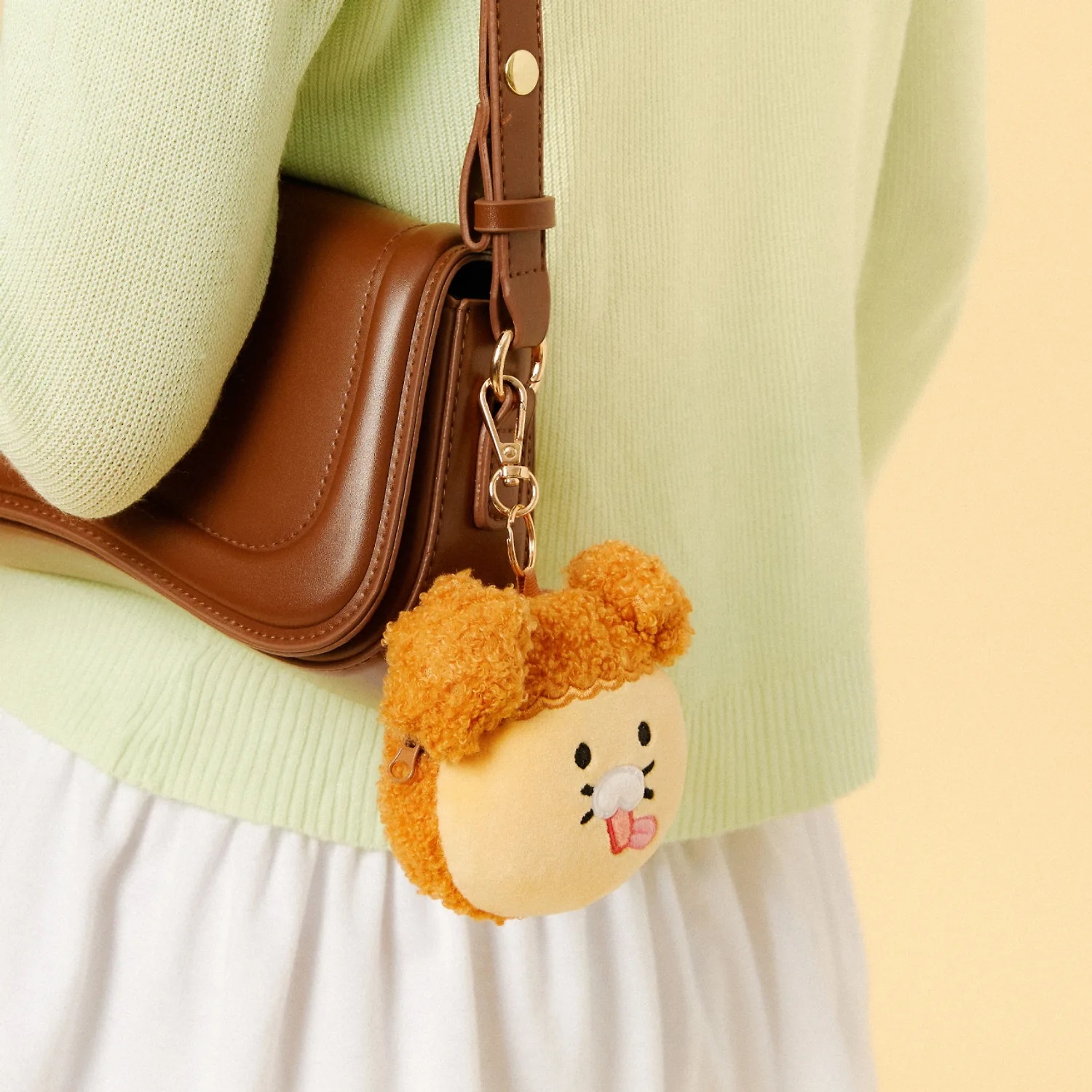 マルヌンカンジュ × カカオフレンズ リールポーチ（チュンシク）